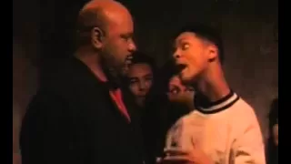 Will and Uncle Phil stuck in an elevator - Fresh Prince Of Bel-Air