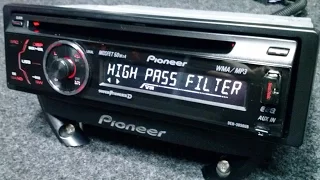 PIONEER DEH 3050UB CD USB MP3 AUTO RADIO 4 saidas som RCA  2 p/ SUBWOOFER o barato + Top