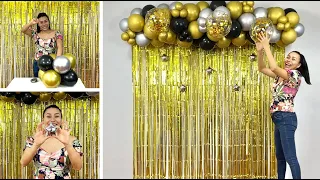 Como hacer un Arco de Globos - Guirnalda de Globos 🎉 Balloon Garland 🎉