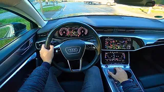 2023 Avant A6 Avant 45 TFSI quattro - pov test drive #audi #audia6 #audia6avant #testdrive