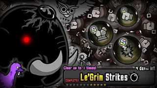 The Battle Cats - Le'Grim Strikes [The Rampaged Fortress] (Ability Orb Farming Stage)