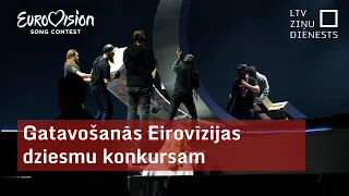 Gatavošanās Eirovīzijas dziesmu konkursam