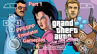 Grand Theft Auto Vice City Stories PPSSPP [6.0.FPS] PSP Emulator Gameplay Part 1