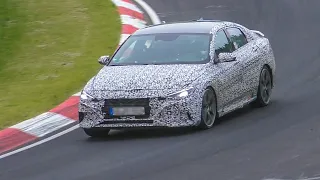 2022 Hyundai Elantra N TESTING on Nurburgring Nordschleife