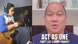 Sean Al X Act as ONE (Lamok parody)