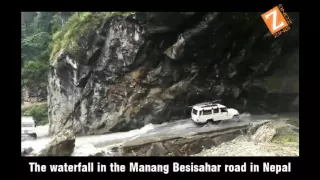 One of the dangerous road in Nepal