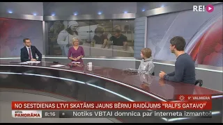 No sestdienas LTV1 skatāms jauns bērnu raidījums "Ralfs gatavo"