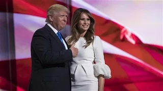 Donald Trump Introduces Wife Melania on Stage at RNC
