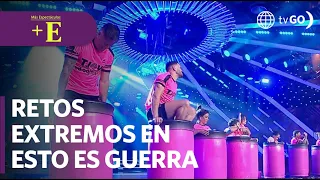 Extreme challenges in Esto es Guerra | Más Espectáculos (TODAY)