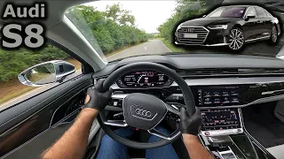 2021 Audi S8 quattro | POV test drive | city, higway, district roads