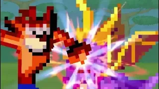 【AMV】CRASH BANDICOOT vs SPYRO! (Crash Bandicoot vs Spyro The Dragon)