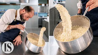 How to Cream Risotto Like an Italian Master - The WAVE "Mantecatura" Technique by Christian Costardi