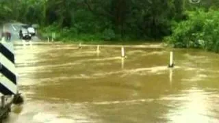 Проливные дожди стали причиной наводнения