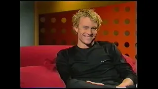 Heath Ledger Interview on E! News - 1999