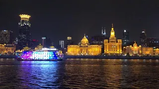 Huangpu River cruise in Shanghai, China February 28, 2019