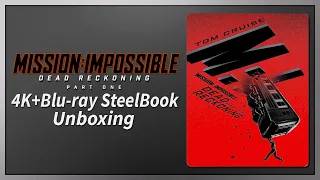 Mission: Impossible - Dead Reckoning Part One 4K+2D Blu-ray SteelBook Unboxing