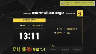 ⚔️Happy vs. Lyn | GRAND FINAL 🏆 Warcraft All-Star League | !ptr !Overlay !RaRaLand