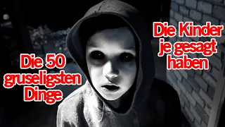 50 gruseligsten Dinge, die Kinder je gesagt haben (längste creepy Kids Video der Welt) | MythenAkte