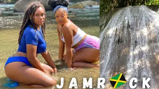 CAMPING NEAR HIDDEN WATERFALL W/ THE GIRLS   #portland #jamaica #outdoorcooking
