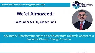 International Conference on Energy from Space 2024 - Wa'el Almazeedi