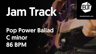 Pop Power Ballad Jam Track in C minor - BJT #5