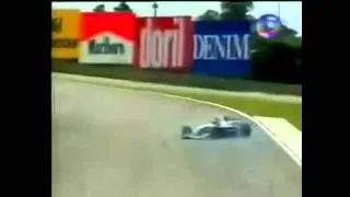 GP Brasil 1994 - Senna sai da prova