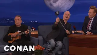 John Cleese and Eric Idle's New Song, "F*** Selfies" | CONAN on TBS