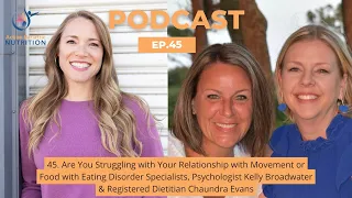 45. Are You Struggling with Your Relationship with Movement or Food with Eating Disorder Specialists