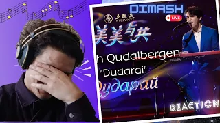 Dimash - Dudarai - Live Performance Reaction - Oh! There is no such transition like this.