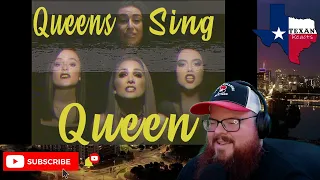 Halocene - Bohemian Rhapsody (ft Audra Miller, Violet Orlandi & Lauren Babic) - Texan Reacts