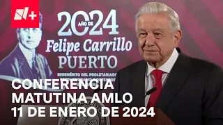 Conferencia mañanera AMLO hoy / 11 de enero de 2024