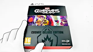 Marvel's Guardians of the Galaxy COSMIC DELUXE EDITION PS5 Unboxing