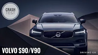 2021 Volvo S90/V90 - Crash Test - Multi overlap - The Safest Car | Driving Go