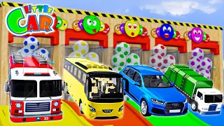 Wheels On The Bus | Ball Pit, Color Slide and More Baby songs | Kids Songs & Nursery Rhymes