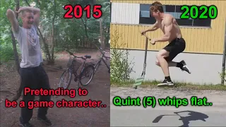 Henrik Palm | From Tailwhip to QUINT Whip Flat PROGRESSION V2!!