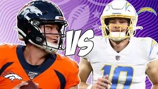 Denver Broncos vs Los Angeles Chargers 11/28/21 NFL Pick and Prediction NFL Week 12 Picks