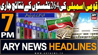 ARY News 7 PM Headlines | 11th February 2024 | 𝐄𝐥𝐞𝐜𝐭𝐢𝐨𝐧 𝟐𝟎𝟐𝟒 𝐑𝐞𝐬𝐮𝐥𝐭 - 𝐋𝐚𝐭𝐞𝐬𝐭 𝐔𝐩𝐝𝐚𝐭𝐞𝐬