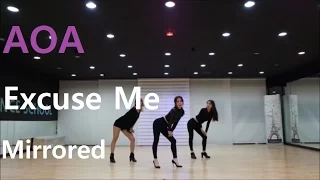 [목동댄스]AOA(에이오에이) "Excuse Me" Mirrored 안무영상 거울모드 Cover Dance JH댄스