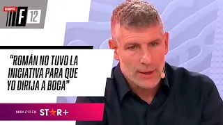 "ROMÁN NO TUVO LA INICIATIVA PARA QUE YO DIRIJA A BOCA": PALERMO, CONTUNDENTE sobre RIQUELME