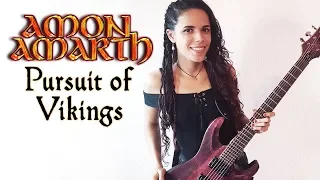 Amon Amarth - Pursuit of Vikings Guitar Cover | Noelle dos Anjos