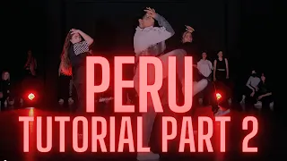 Peru- Fireboy DML & Ed Sheeran DANCE TUTORIAL PT 2 | Dana Alexa Choreography for Three6Zero