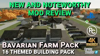 Bavarian Farm Pack | Mod Review | Farming Simulator 22