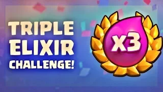 Triple élixir Clash Royale/ best decks /clash royale 2019 /Triple elixir challenge/supercell / 2019