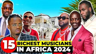 Top 15 richest musicians in Africa 2024 according To Forbes