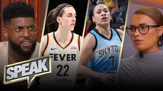 WNBA upgrades foul on Caitlin Clark to Flagrant 1, does the league need to protect her? | SPEAK