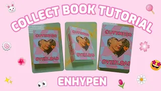 K-POP COLLECT BOOK TUTORIAL!!!✨| #enhypen #fypviral #fypyoutube #fypシ #diy #diy #enhypen