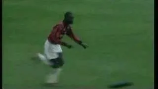 Weah scores against Lazio