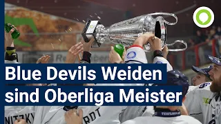 BLUE DEVILS steigen in DEL2 auf | Oberliga Meister 2024