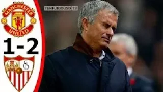 Manchester United Vs Sevilla ( 1-2 ) all Goals Highlights UCL 13/03/2018