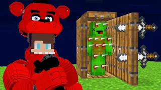 JJ Freddy Investigates What Happend with JJ in Minecraft - Maizen !